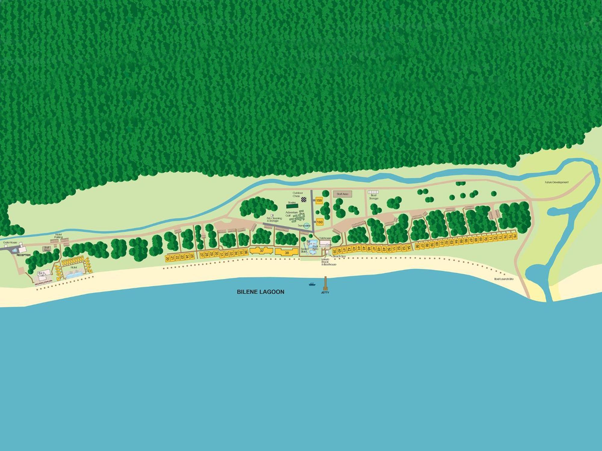 圣玛迪合海滩俱乐部度假村 Vila Praia Do Bilene 外观 照片
